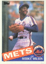 1985 Topps Baseball Cards      775     Mookie Wilson